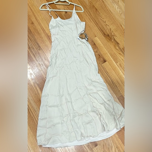 JONATHAN SIMKHAI cream gown, dress NEW WITH TAGS Size 4 - Picture 5 of 6